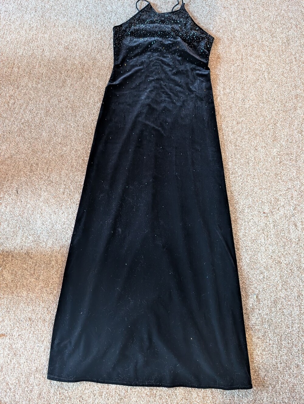 Y2k Velve Maxi Dress